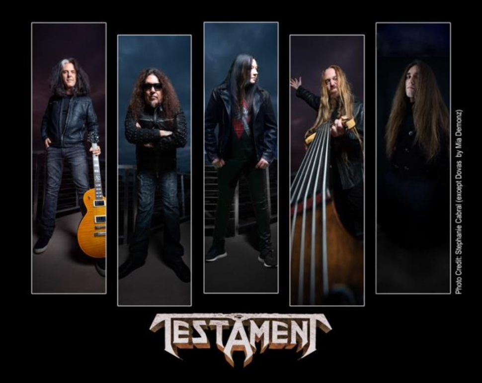 Testament to perform at college street music hall in new haven connecticut in October 2024